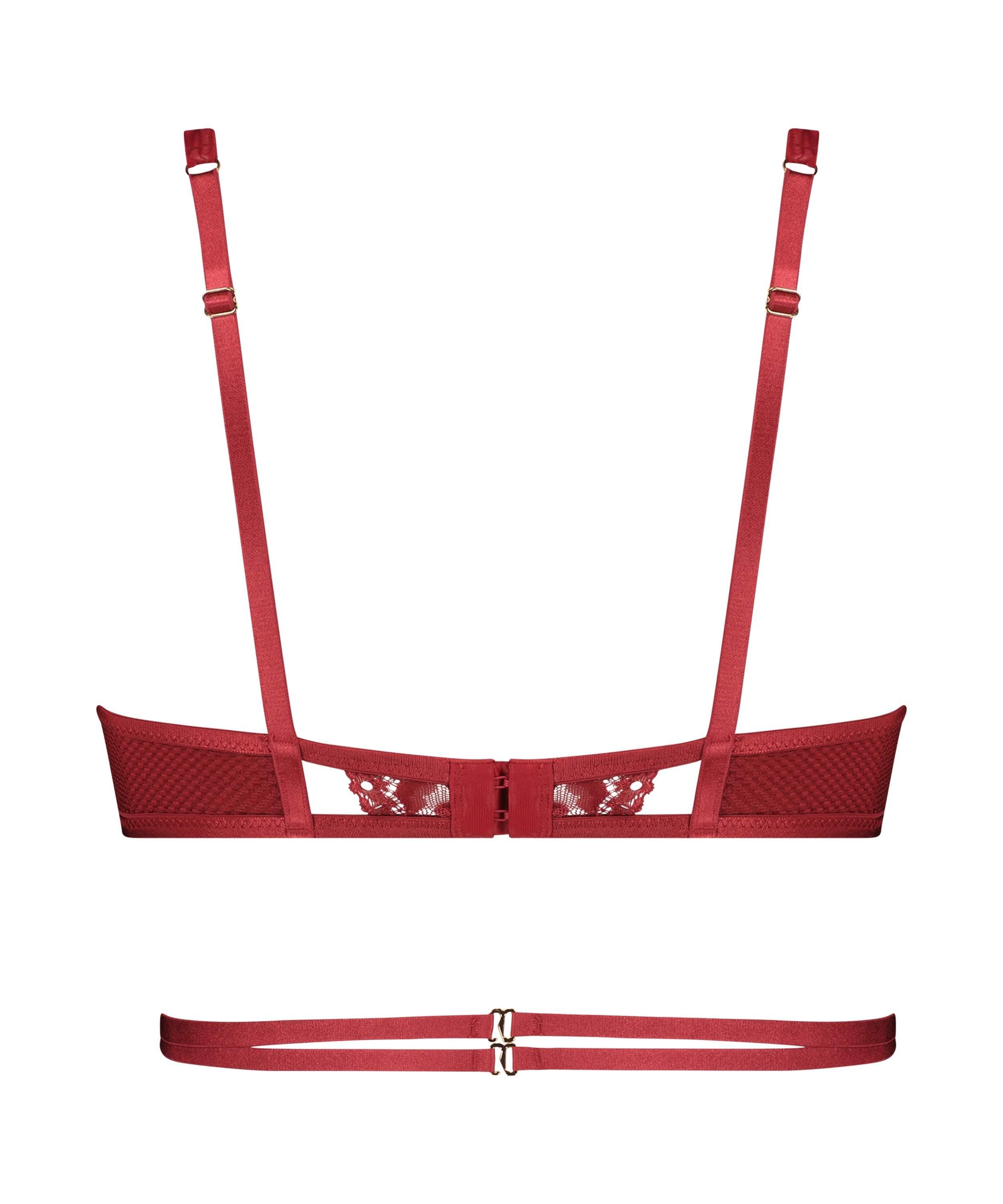 Bralette Pleasure, Rood, main