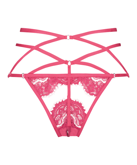 Slip br&eacute;silien Vixen, Rose