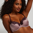 Soutien-gorge à armatures préformé Lace & Shine, Pourpre