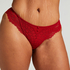 Slip brésilien Daisy, Rouge