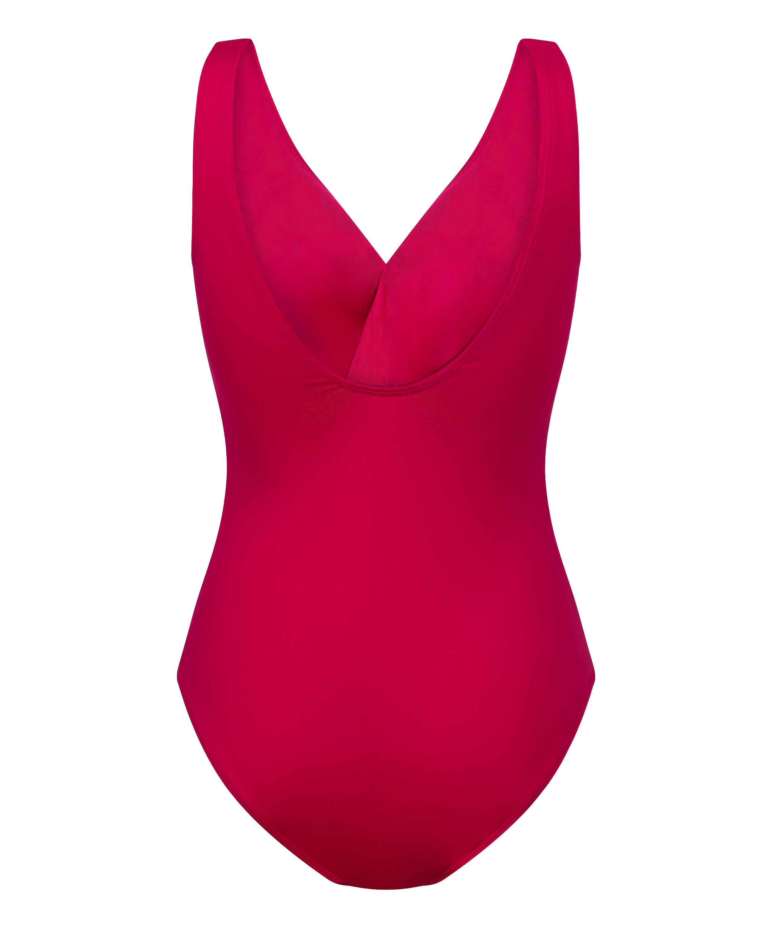 Maillot de bain Shaping Shell Mesh, Rose, main