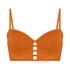 Soutien-gorge rembourr&eacute; &agrave; armatures longline Vera, Orange