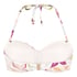 Haut de bikini à armatures rembourré Ayanna, Blanc