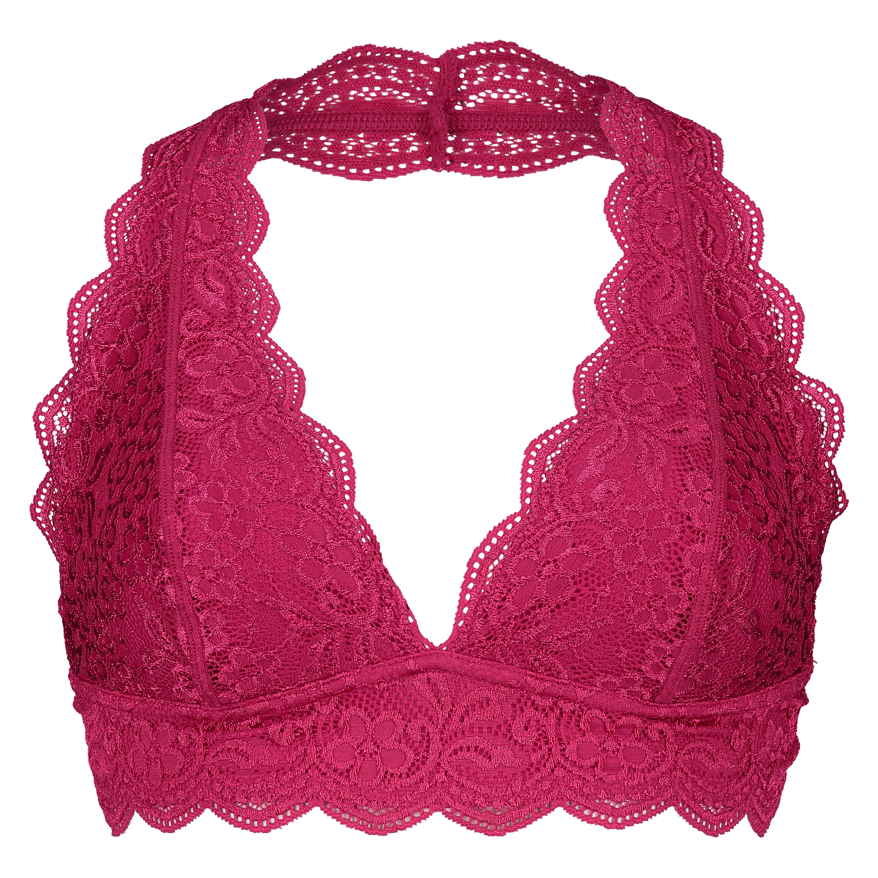 Halter bralette Lace, Roze, main