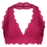 Halter bralette Lace, Roze