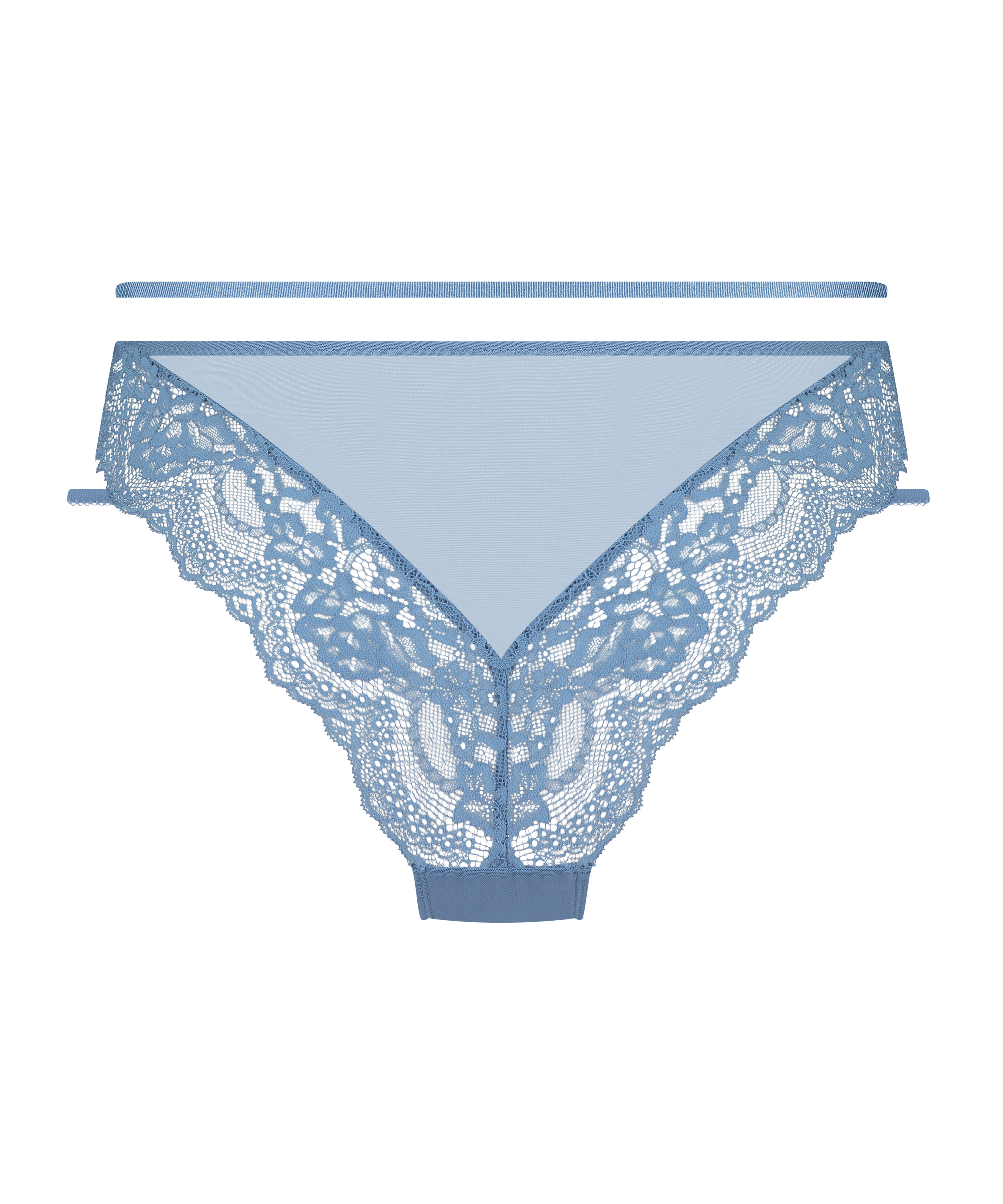 Slip br&eacute;silien Amala, Bleu, main