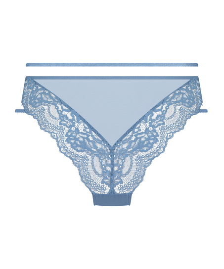 Slip br&eacute;silien Amala, Bleu