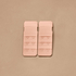 2-pack bh-verlengstukken, Beige