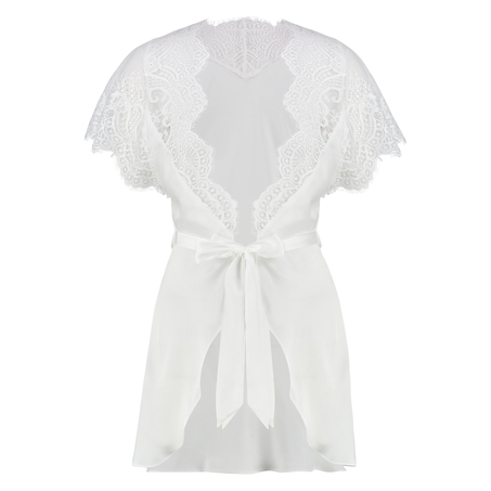 Kimono Cap Sleeve, Wit