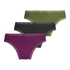 3-pack slip classics, Pourpre