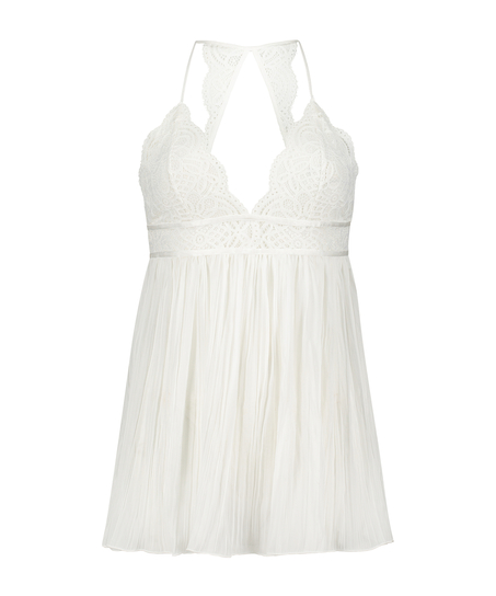 Babydoll Chiffon, Wit
