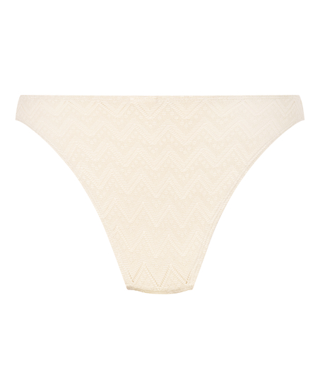 Bikinibroekje Crochet, Wit