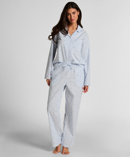 Jacket Katoen, Blauw