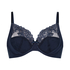 Soutien-gorge &agrave; armatures non-pr&eacute;form&eacute; Margot, Bleu