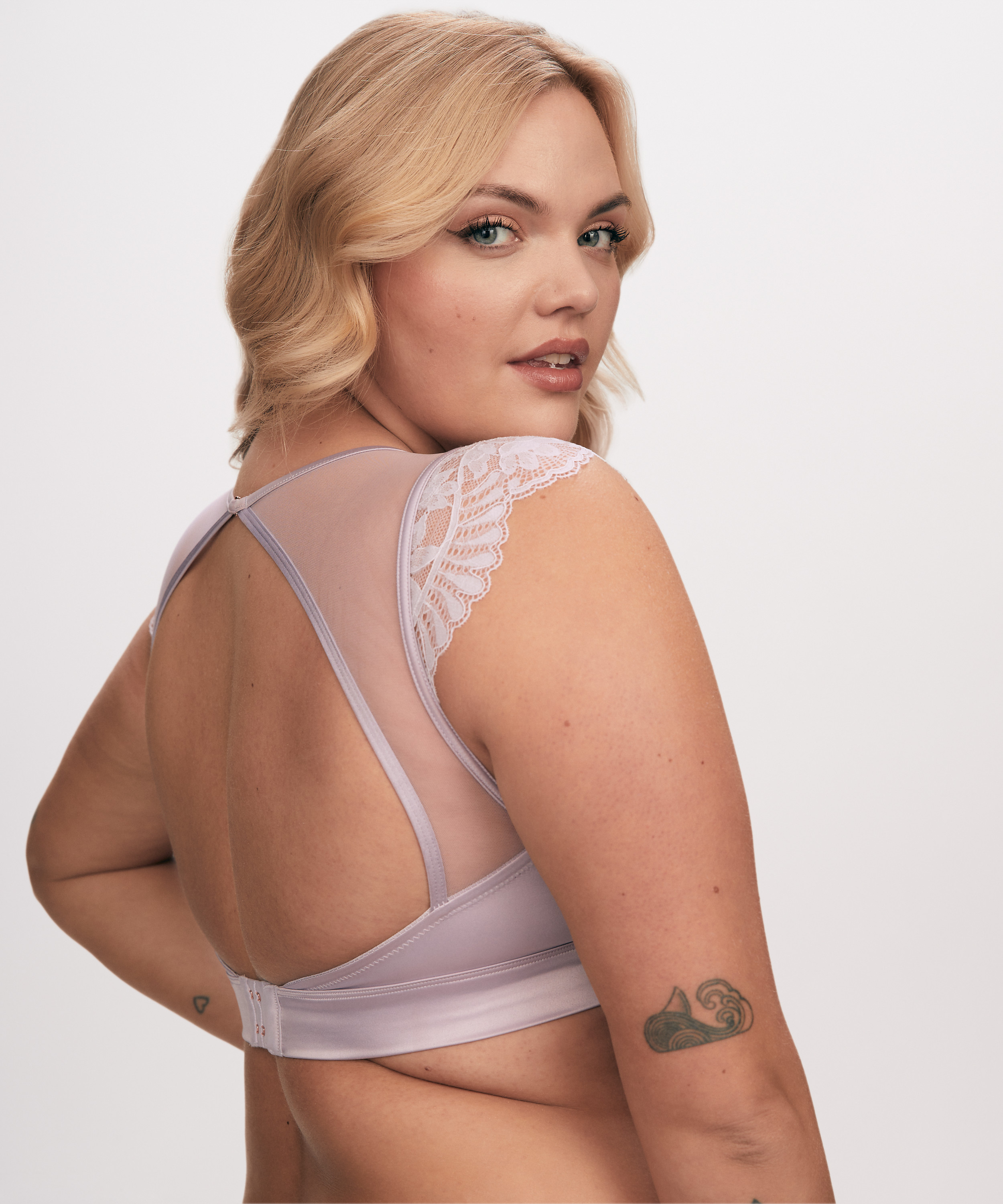 Bralette Indigo, Paars, main