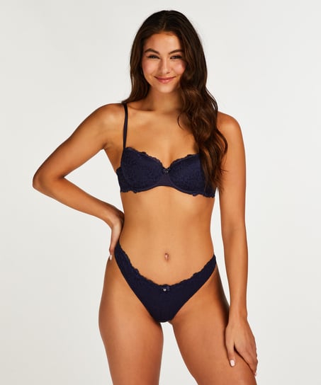 Soutien-gorge &agrave; armatures pr&eacute;form&eacute; Marine, Bleu
