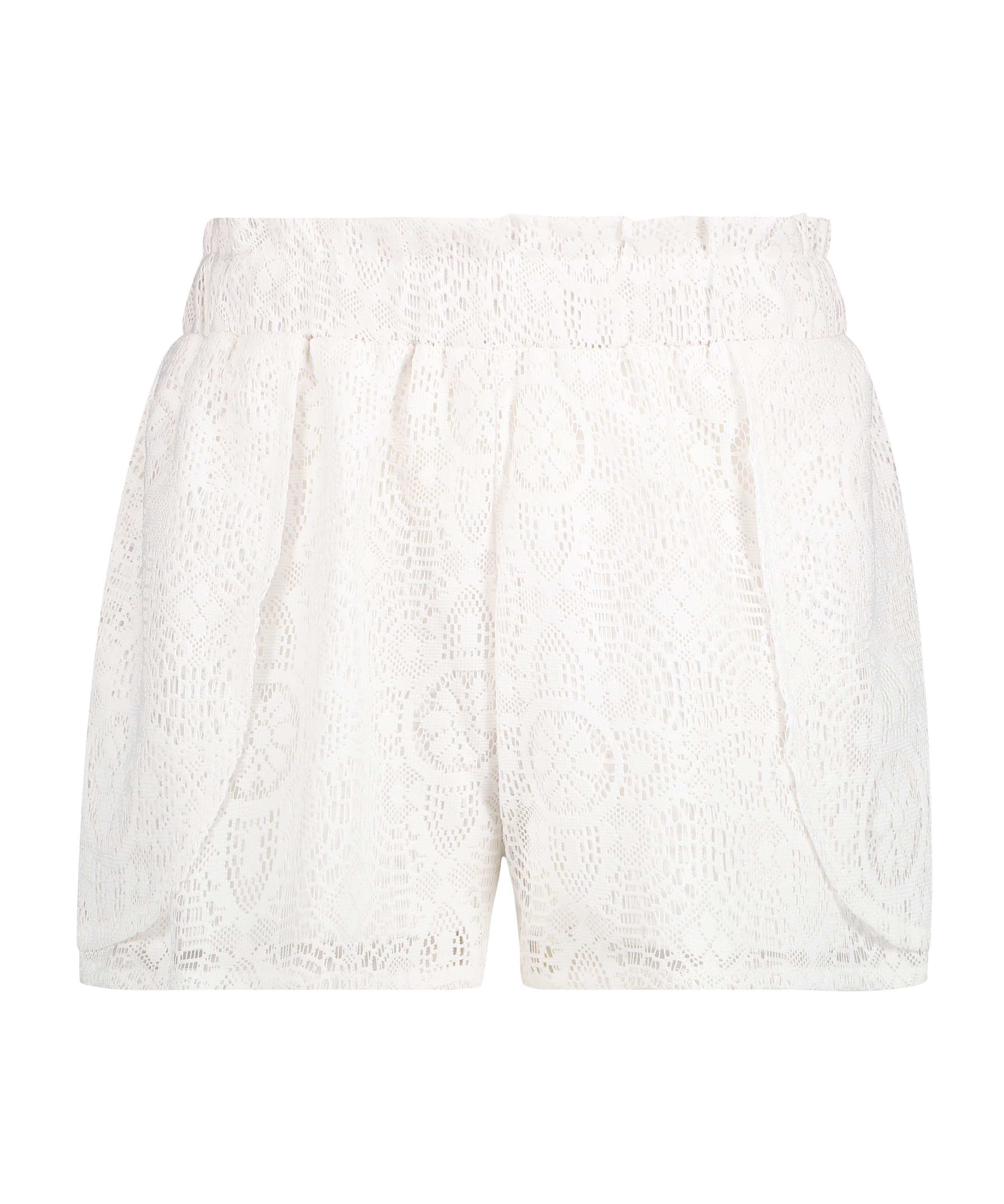 Lace korte broek, Wit, main
