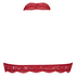 Halter bralette Lace, Rood