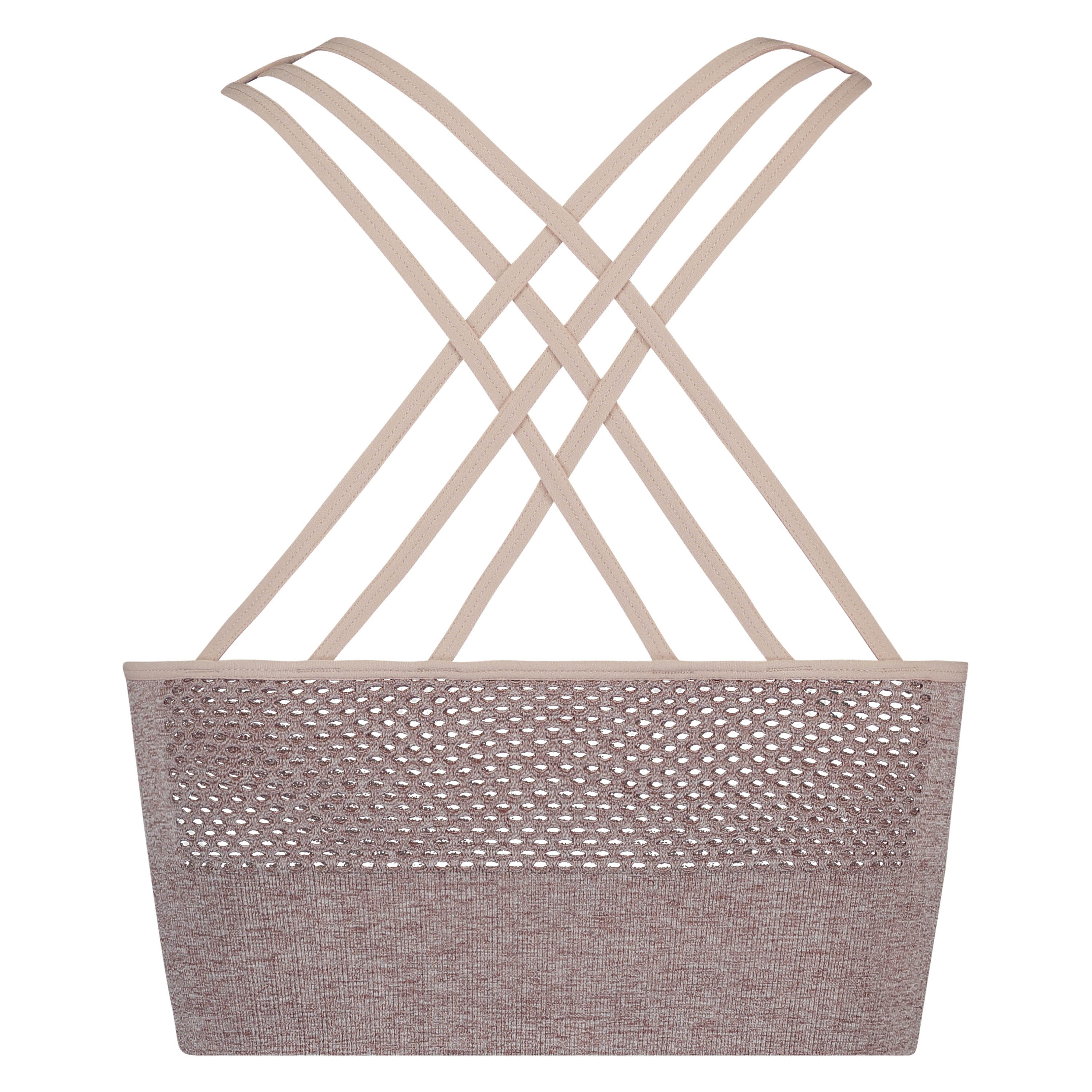 Soutien-gorge de sport HKMX Highneck Level 2 ombre, Rose, main