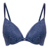 Soutien-gorge à armatures préformé push-up Marine, Bleu