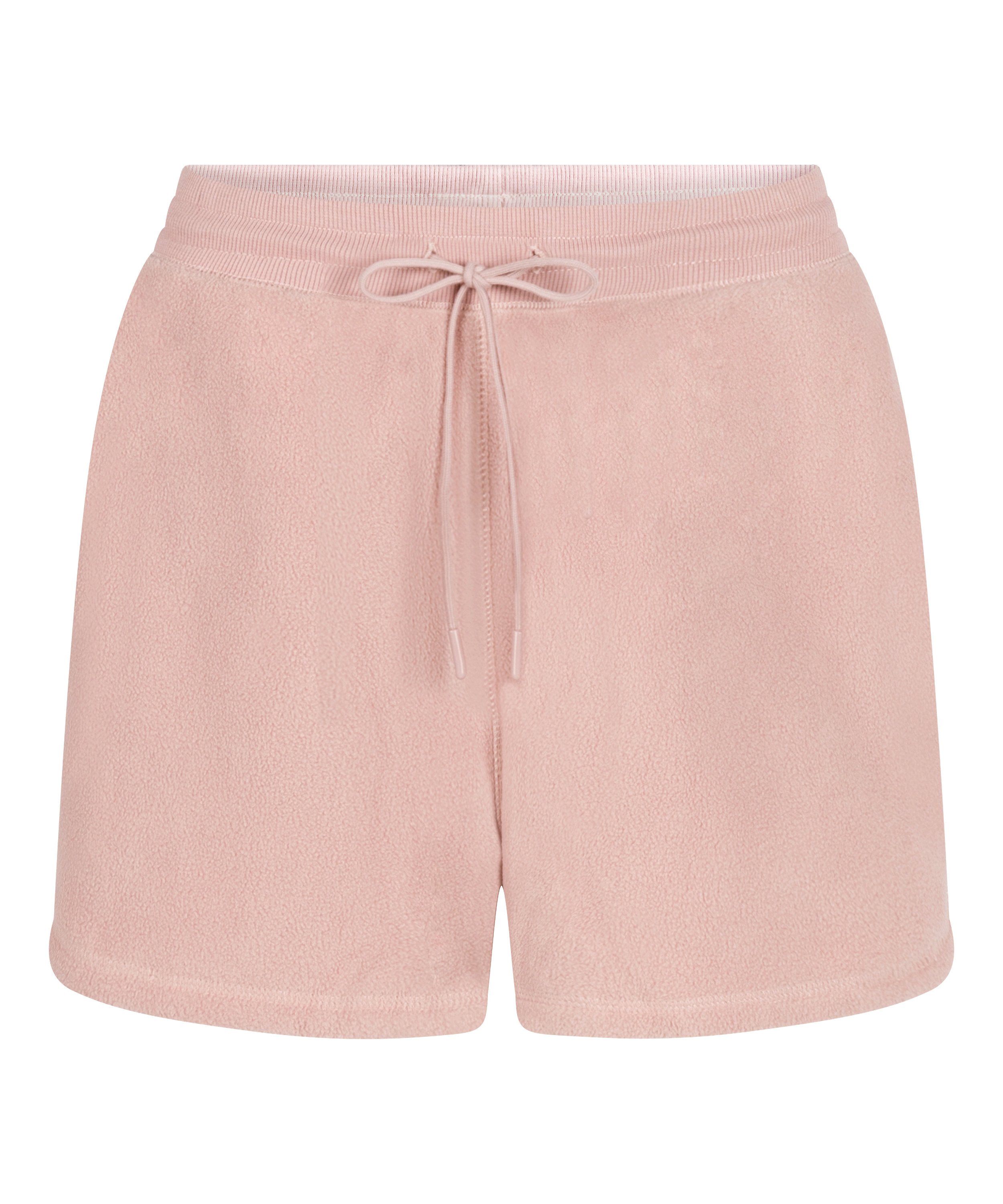 Sportieve fleece short, Roze, main