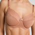 Soutien-gorge &agrave; armatures non-pr&eacute;form&eacute; Sophie, Brun