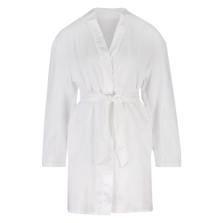 Kimono Satin Bridal, Wit