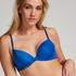 Soutien-gorge &agrave; armatures pr&eacute;form&eacute; Plunge, Bleu