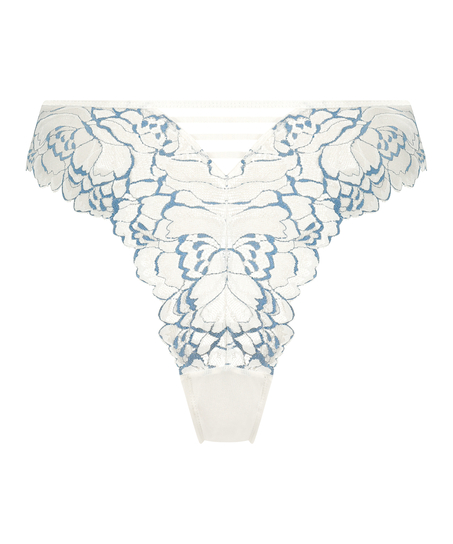 Slip brésilien Cindy, Blanc