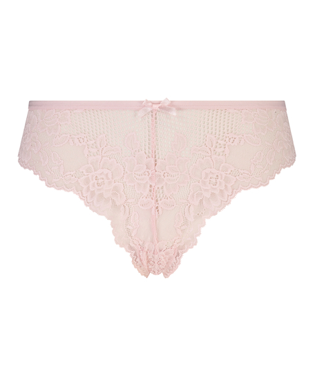 Slip br&eacute;silien Bianca, Rose