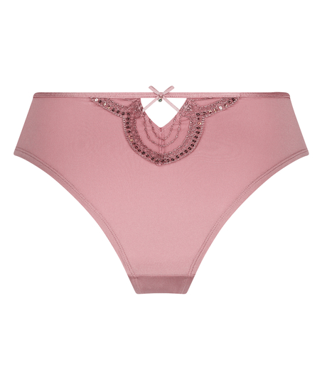 Slip brésilien Ruby, Rose