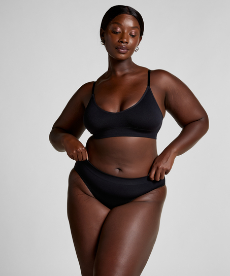 Culotte haute Dide, Noir