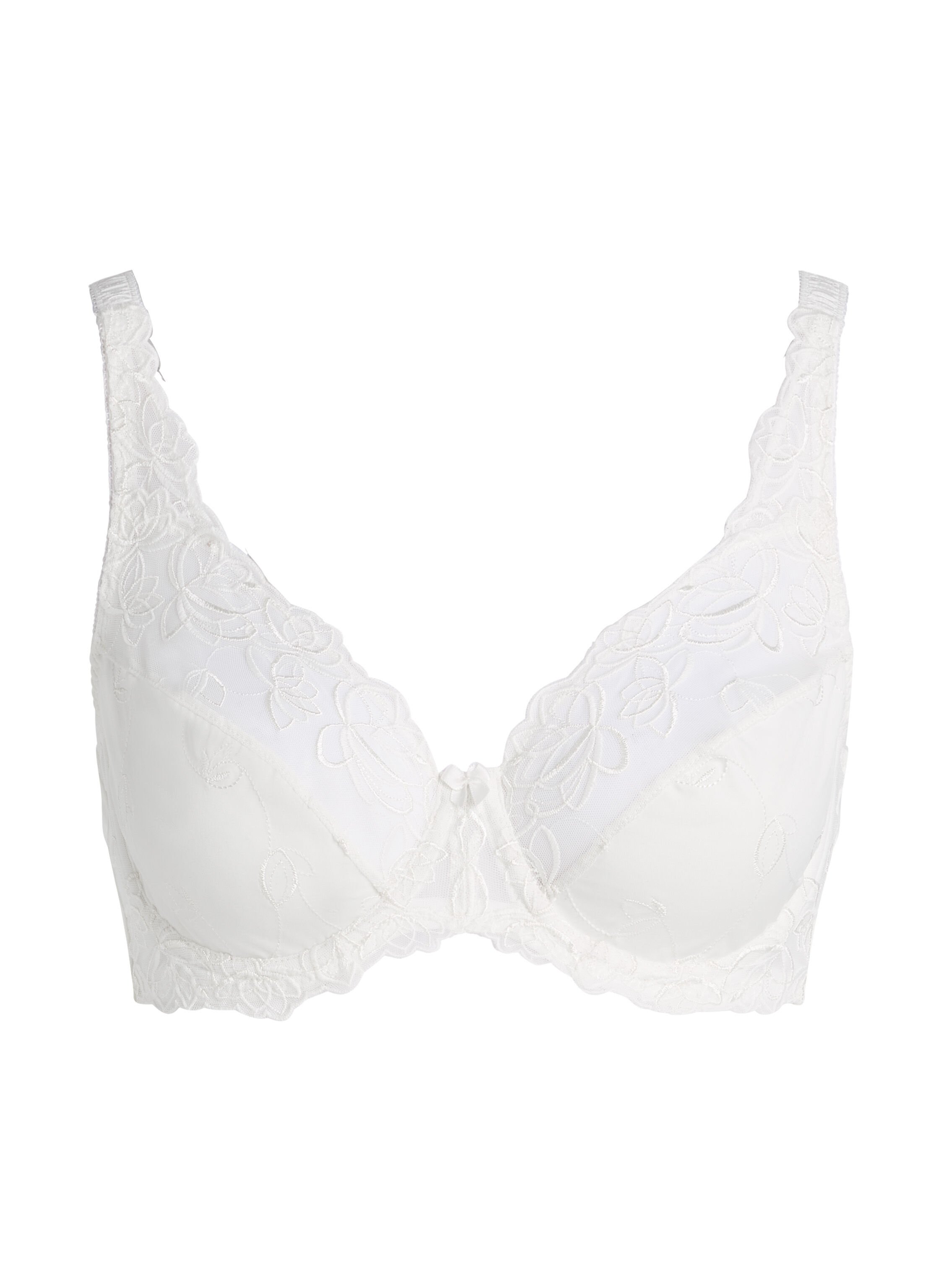 Soutien-gorge &agrave; armatures non-pr&eacute;form&eacute; Diva, Blanc