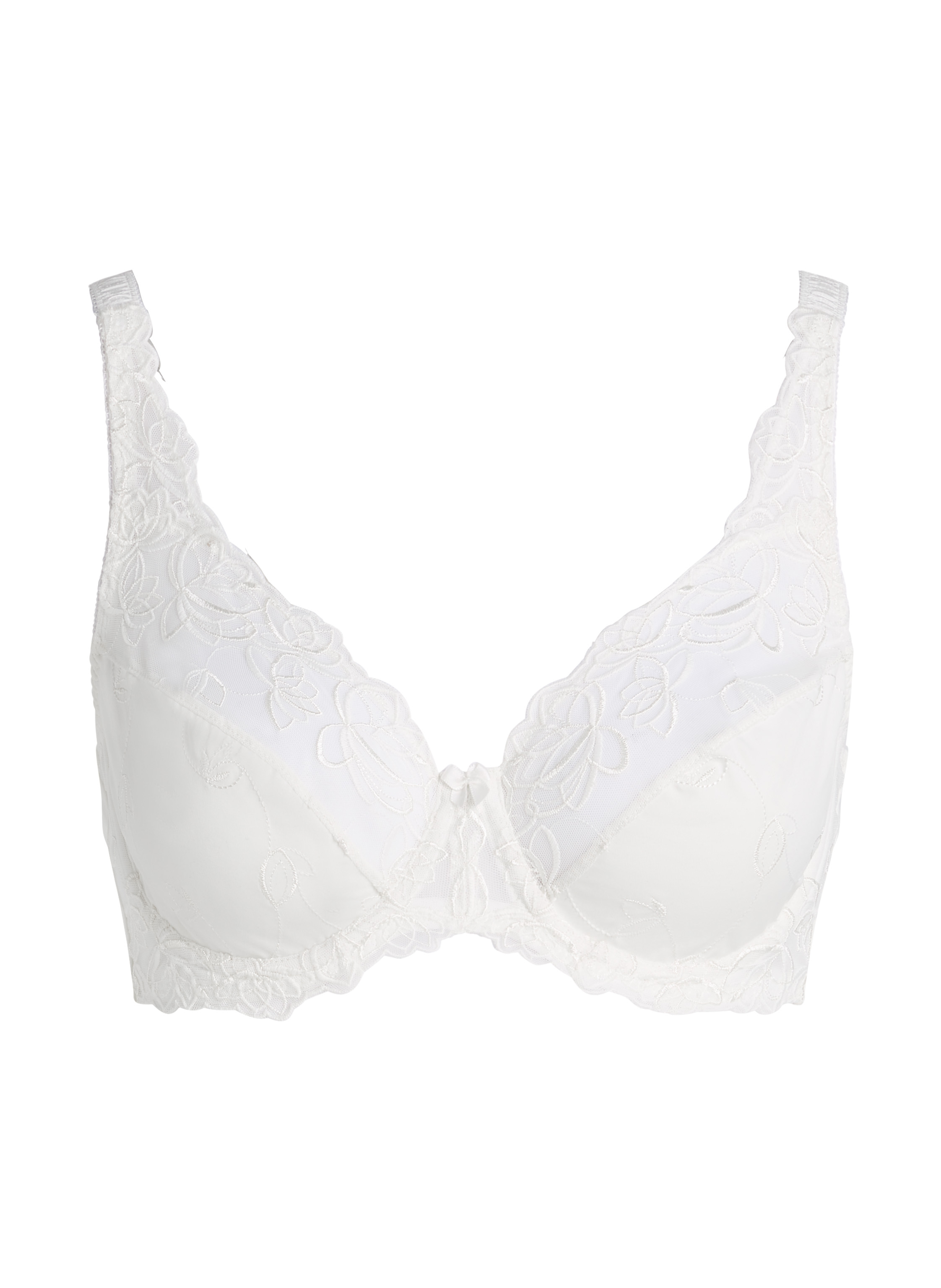Soutien-gorge &agrave; armatures non-pr&eacute;form&eacute; Diva, Blanc, main