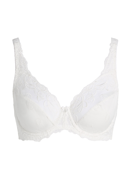 Soutien-gorge &agrave; armatures non-pr&eacute;form&eacute; Diva, Blanc