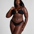 Haut de bikini bandeau Cabo, Noir