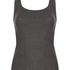 Singlet Tanktop van zachte katoen, Grijs