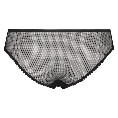 Slip brésilien invisible, Noir