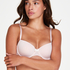 Soutien-gorge &agrave; armatures pr&eacute;form&eacute; Demi, Rose
