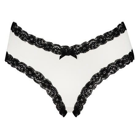 V-shape micro brazilian, Wit