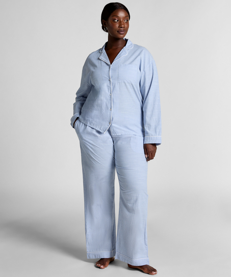 Jacket Katoen, Blauw