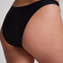 Slip de Bikini &Eacute;chancr&eacute;s Luna, Noir