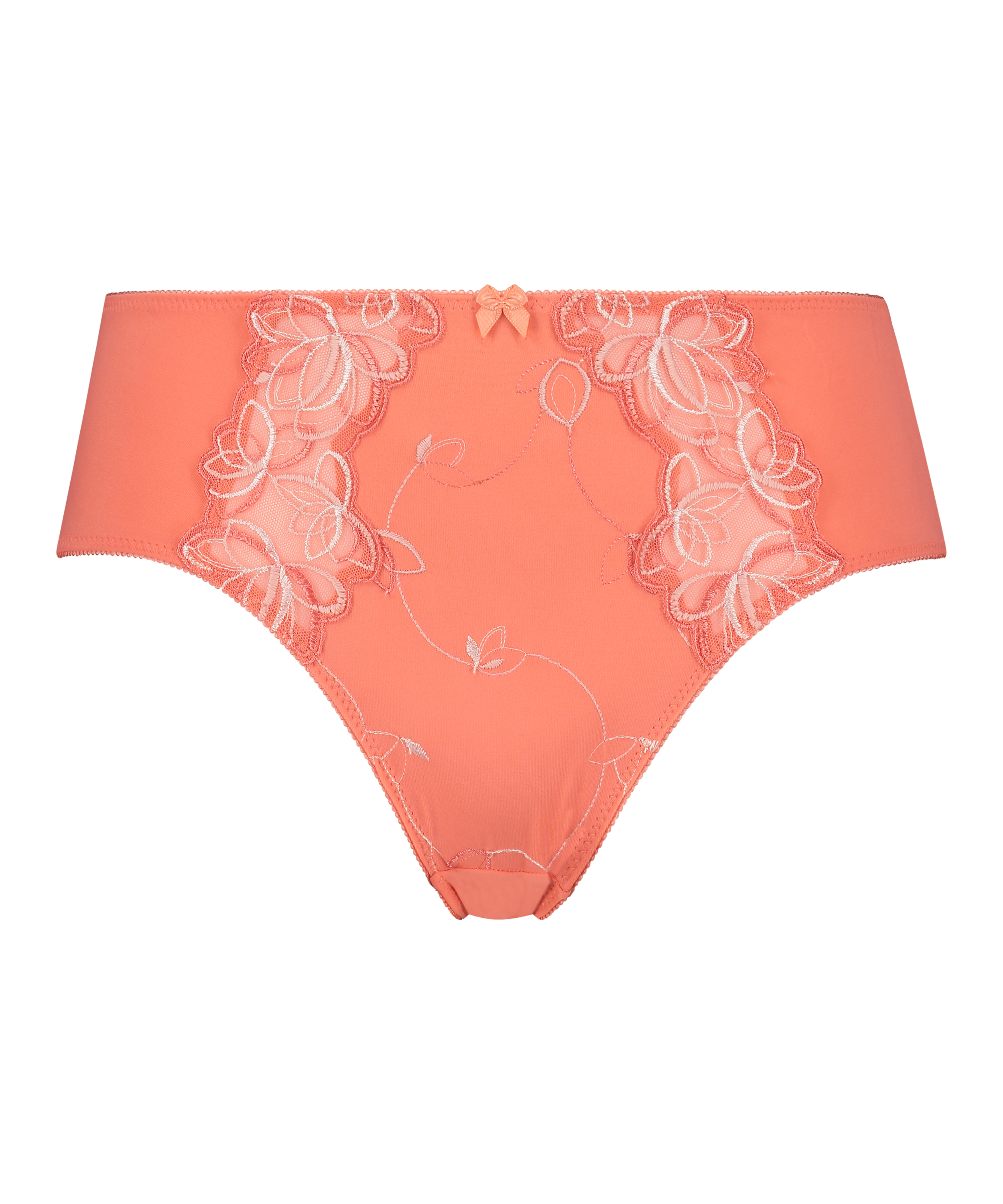 Slip taille haute Diva, Rose, main