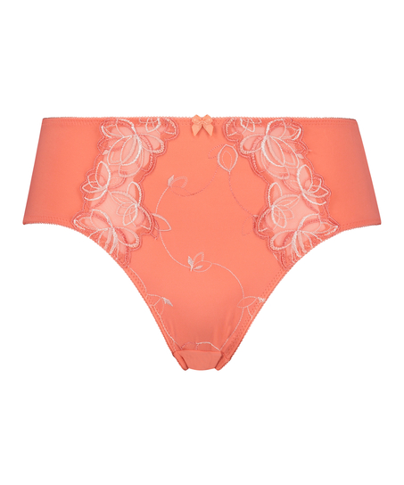 Slip taille haute Diva, Rose