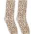 Chaussettes Duveteuses, Beige