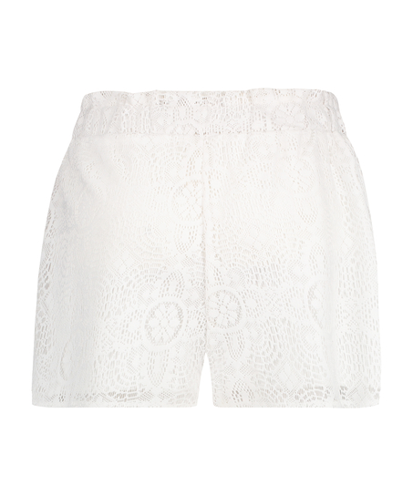 Lace korte broek, Wit