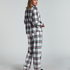 Pyjamaset Fleece, Wit