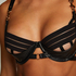 Soutien-gorge à armatures non-préformé Domantrix, Noir