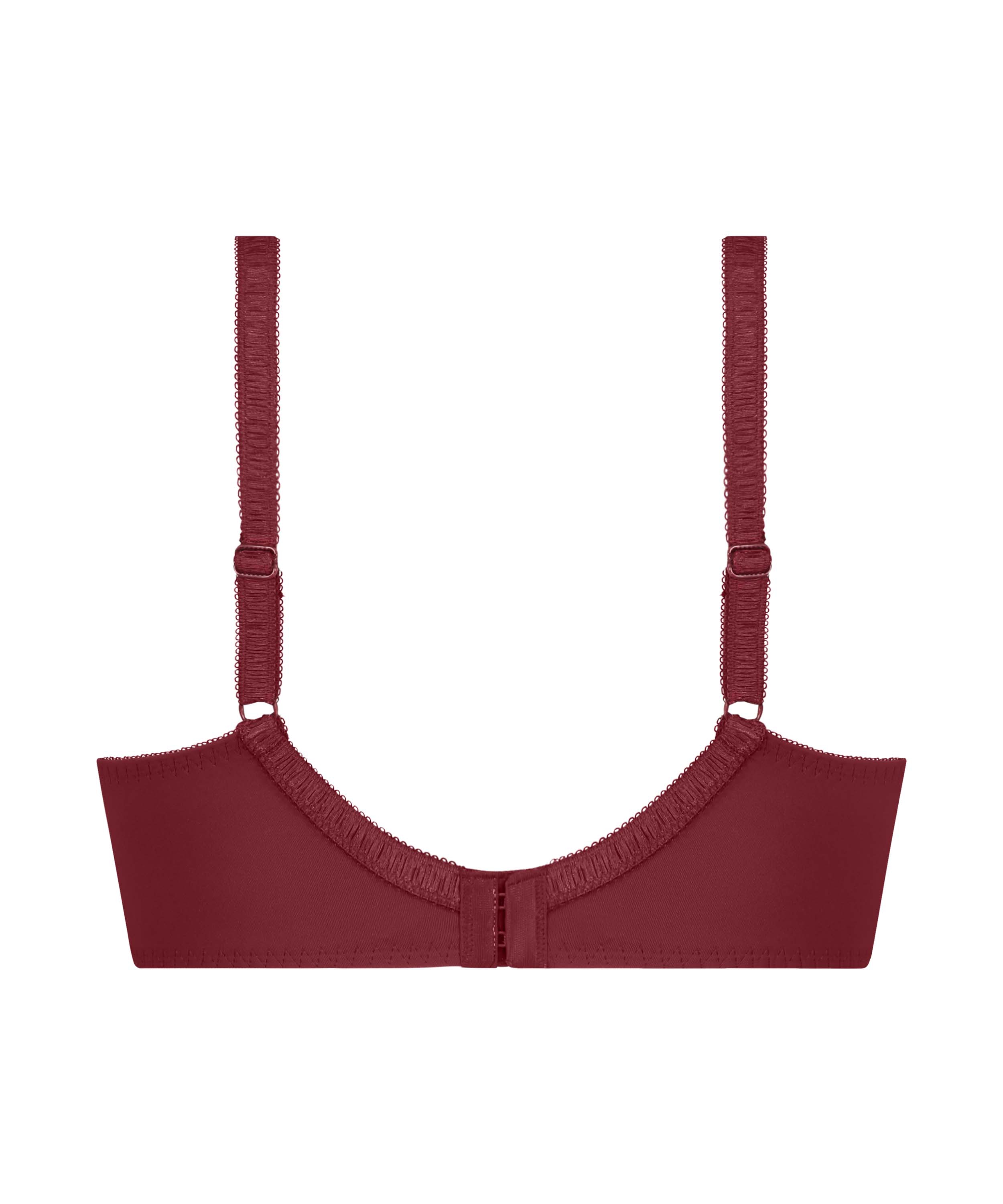 Soutien-gorge &agrave; armatures non-pr&eacute;form&eacute; Diva, Rouge, main