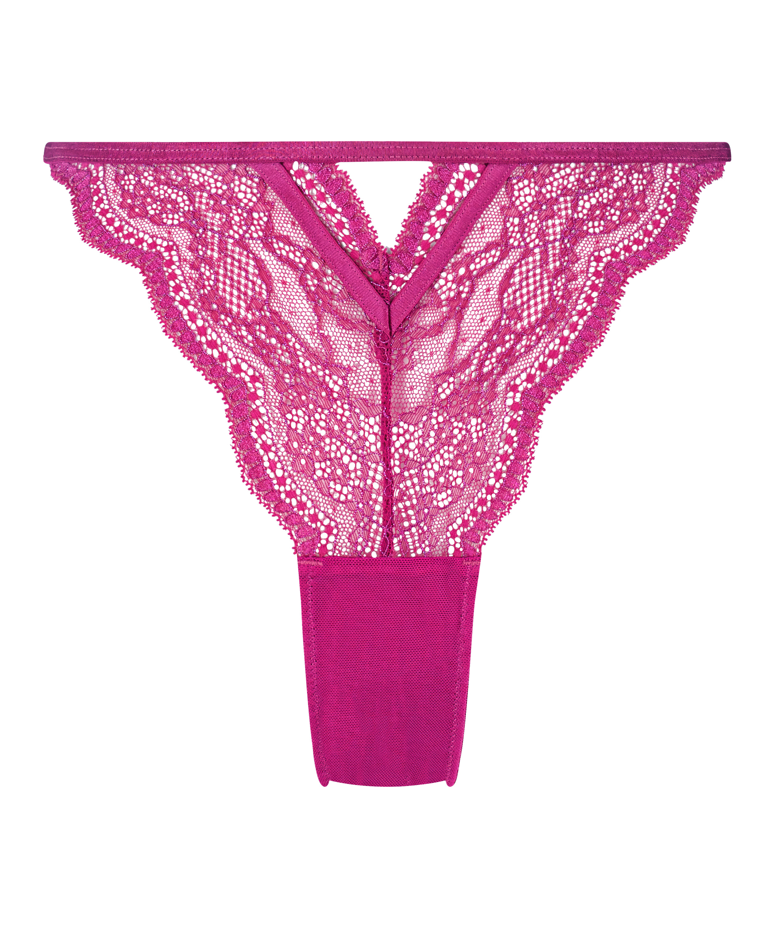 Slip br&eacute;silien Isabelle Sparkle, Rose, main